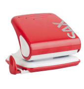 Bürolocher Design Century Line 418 L 0-418-13, rot, bis 3mm 30 Blatt, mit Anschlagschiene