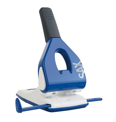 design Registraturlocher Century Line 618 blau bis 6,5mm 65 Blatt mit Anschlagschiene