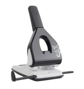 design Registraturlocher Century Line 618 schwarz bis 6,5mm 65 Blatt mit Anschlagschiene