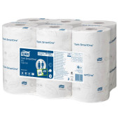 Toilettenpapier SmartOne T9 Mini 472193, 2-lagig, weiß, 620 Blatt / Rolle,