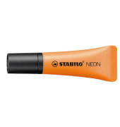 Textmarker STABILO Neon, 72/54, neonorange, 2-5mm Keilspitze
