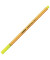 Fineliner point 88, 88/024, orange, wei&szlig;e Streifen (Schreibfarbe: neongelb), 0,4mm