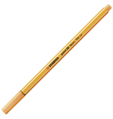 Feinschreiber point88 0,4mm neonorange   88/054