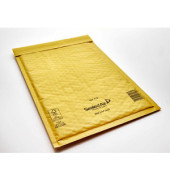 Luftpolstertaschen Gold F/3, 103027405, innen 220x330mm, haftklebend + Lochung für Klammer, braun