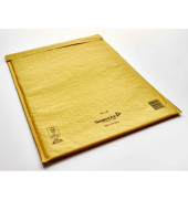Luftpolstertaschen Gold J/6, 103027408, innen 300x440mm, haftklebend + Lochung für Klammer, braun