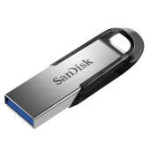 USB-Stick Ultra Flair USB 3.0 schwarz/silber 64 GB