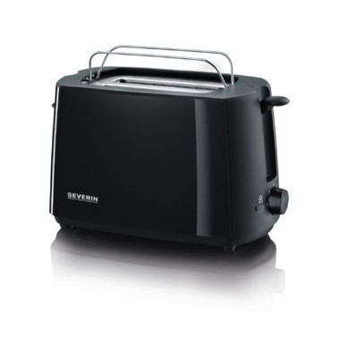 Toaster m.Brötchenaufsatz schwarz 700W AT2287