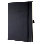 Notizbuch CO116, Conceptum, schwarz, A4+, liniert, 80g, 97 Blatt / 194 Seiten