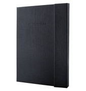Notizbuch CO151, Conceptum, schwarz, A4, kariert, 80g, 97 Blatt / 194 Seiten