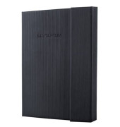 Notizbuch CO161, Conceptum, schwarz, A5, kariert, 80g, 97 Blatt / 194 Seiten