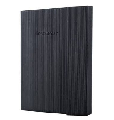 Notizbuch CO161, Conceptum® Hardcover, schwarz, A5, kariert, 80g, 97 Blatt / 194 Seiten