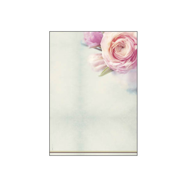 4004360850127 - Motiv-Papier Rose Garden A4 90 g für Ink Laser Copy 4004360850127 50 Blatt