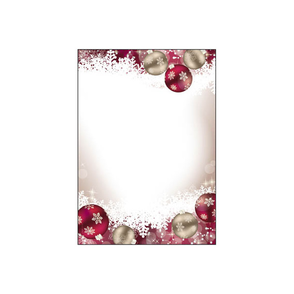 Sigel Weihnachtsbriefpapier Frozen DP041, A4, 90g 4004360849596 Sigel 100 Blatt