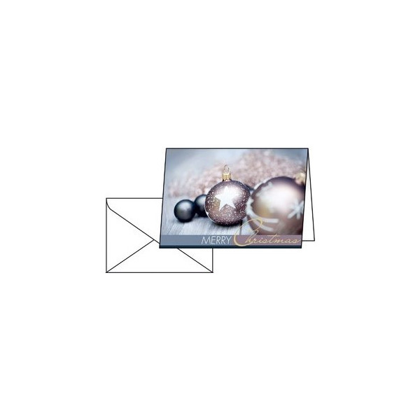 6 Stück Sigel Weihnachtskarten Exquisite A6 inkl. weißen Umschlägen DS024 4004360843655 Sigel