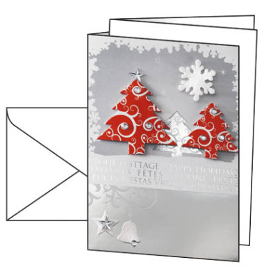 SIGEL 8203894 à 19,08 € - sigel Enveloppe de Noël 'Christmas tree', long