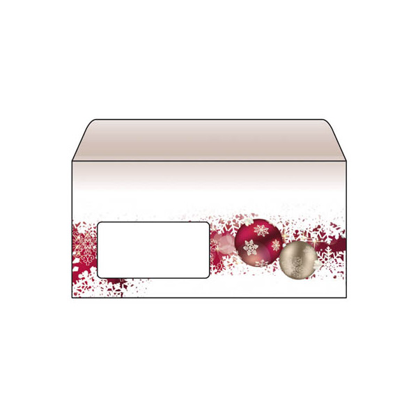 4004360849572 - Weihnachtsumschlag Frozen Din Lang mit Fenster DU040 4004360849572 50 Stück