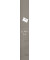 Glas-Magnetboard artverum GL 108, 78x12cm, grau, taupe