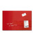 Glas-Magnetboard artverum GL 122, 60x40cm, rot