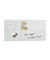 Glas-Magnetboard artverum, GL146, 91x46cm, Tempered Glas, Rückseite Metall, Glas