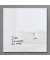 Glas-Magnetboard artverum GL 201, 100x100cm, weiß