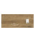 Glas-Magnetboard artverum GL 247, 130x55cm, braun, Design Natural Wood