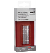 Haftmagnet C5 Strong, GL701, Zylinder, 10mm &Oslash;, silber, 3600g