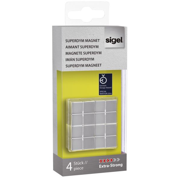 4004360843174 - Extra-Strong SuperDym-Magnete C10 Magnetwürfel in hochglänzend poliertem Aluminiumgehäuse im modernen Cube-Design 1 Packung = 4 Stück 2 x 1 x 2 cm 4004360843174 - Extra-Strong SuperDym-Magnete C10 Magnetwürfel in hochglänzend poliertem Aluminiumgehäuse im modernen Cube-Design 1 Packung = 4 Stück 2 x 1 x 2 cm