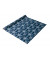 Geschenkpapier GP114, Eiskristalle, 70cm x 5m, blau/weiß