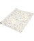 Geschenkpapier GP115, Sterne, 70cm x 5m, weiß/gold