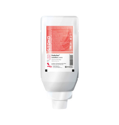Hautcreme 99037949 sensitive, parf&uuml;mfrei, 1000 ml, Nachf&uuml;llkartusche Softflasche