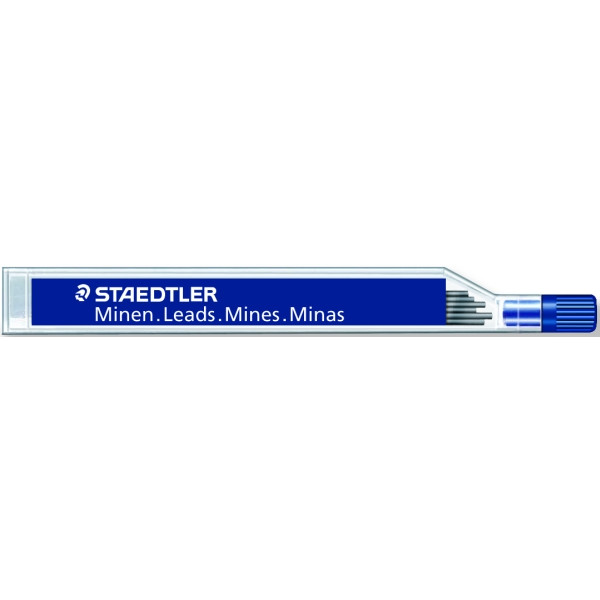 12 Stück Staedtler Druckbleistiftminen Mars micro carbon 250, 250 13-HB, Ø 1,3mm 4007817250075 Staedtler 6 Stück