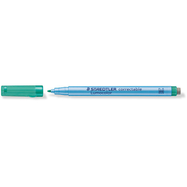 4007817305133 - Folienstift 305 M correctable grün 10 mm non-permanent trocken abwischbar 4007817305133 (Lumocolor)