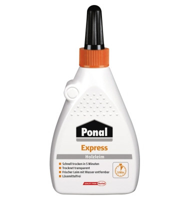 Ponal Express Holzleim, 120g Flasche,