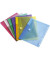 Dokumententasche t-collection A4 farbig sortiert/transparent mit Abheftvorrichtung