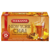 Tee NEW YORK CHAI 6993, Rooibos mit Honig-, Vanille- und Zitronengeschmack, Beutel