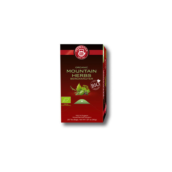 9001475047225 - TEEKANNE ORGANIC MOUNTAIN HERBS Bio-Tee 20 Portionen 9001475047225 - TEEKANNE ORGANIC MOUNTAIN HERBS Bio-Tee 20 Portionen