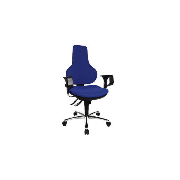 4014296967752 - Bürostuhl Ergo Point SY Deluxe blau mit Armlehnen bis 110kg 4014296967752 Topstar 4014296967752 - Bürostuhl Ergo Point SY Deluxe blau mit Armlehnen bis 110kg 4014296967752 Topstar