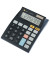 Tischrechner, anzeigend, 12-stellig Solar und Batterieb, schwarz,