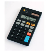 Taschenrechner, anzeigend, 8-stellig Solar und Batterieb, schwarz,