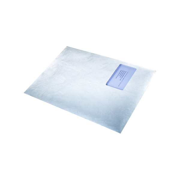 0401605830717 - Faltentaschen C4 mit Fenster 20mm Falte haftklebend weiß Tyvek 0401605830717 100 Stück 0401605830717 - Faltentaschen C4 mit Fenster 20mm Falte haftklebend weiß Tyvek 0401605830717 100 Stück