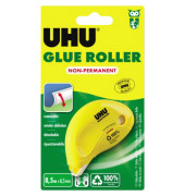 Kleberoller 50520 ok, 6,5mm x 8,5m, gelb