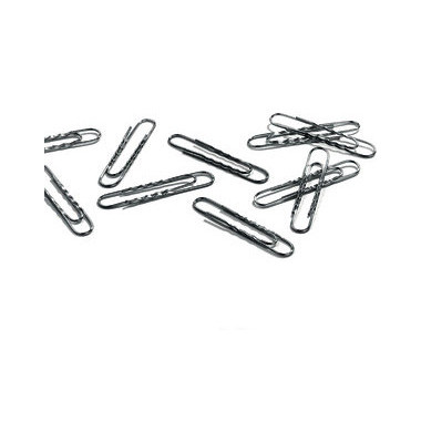 Aktenklammern 1227-25, 77mm, Metall verzinkt silber Aktenklammern 1227-25, 77mm, Metall verzinkt silber