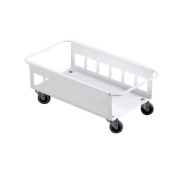 Fahrwagen TROLLEY weiß für DURABIN 60 Liter