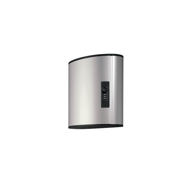 4005546104478 - DURABLE KEY BOX CODE Schlüsselkasten Schlüsselbox mit Zahlenschloss metallic silber Für 36 Schlüssel Maße 302 x 280 x 118 mm
