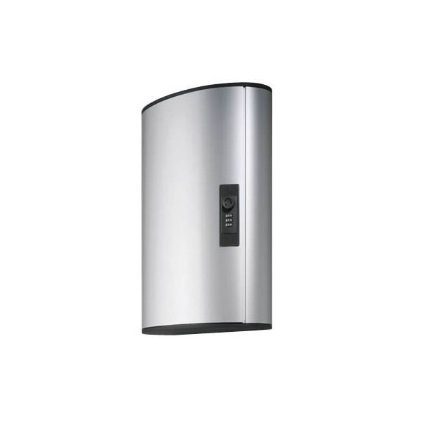 4005546104485 - schwarz mit 72 Haken DURABLE Schlüsselkasten alu schwarz mit 72 Haken Zahlenschloss 300 x 118 x 400 cm 1 St 196723 4005546104485