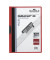 Klemmhefter DURACLIP 30 220003, A4 rot, für ca. 30 Blatt, Polyvinylchlorid (PVC)