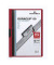 Klemmhefter DURACLIP 60 220931, A4 rot, für ca. 60 Blatt, Polyvinylchlorid (PVC)