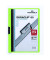 Klemmhefter DURACLIP 60 220905, A4 grün, für ca. 60 Blatt, Polyvinylchlorid (PVC) 80g