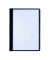 Klemmhefter DURACLIP 30 221701, A5 schwarz, für ca. 30 Blatt, Polyvinylchlorid (PVC)