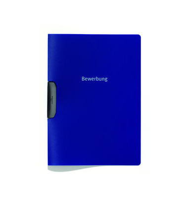 Bewerbungsmappe Duraswing Job dunkelblau f&uuml;r 30 Blatt